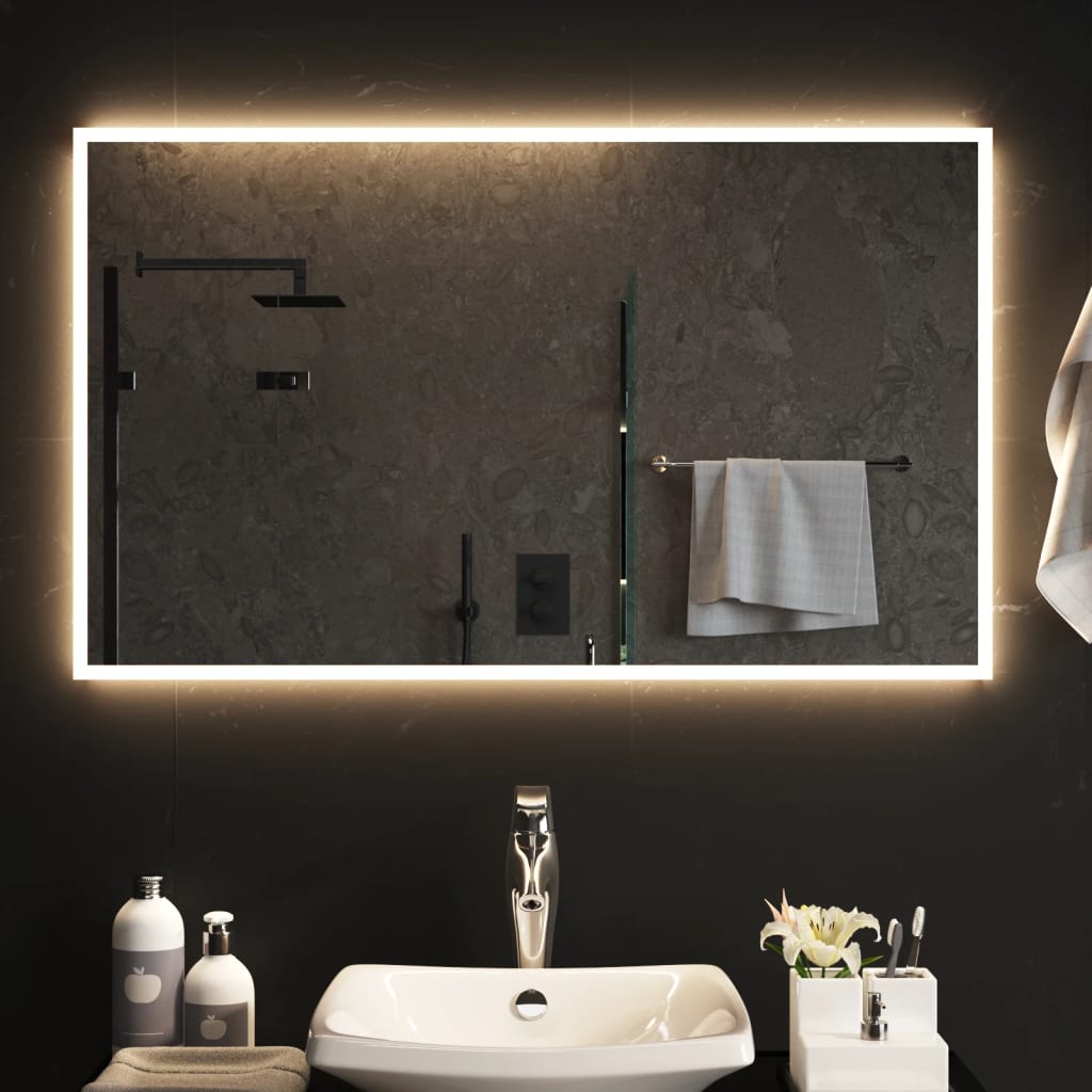LED bathroom mirror