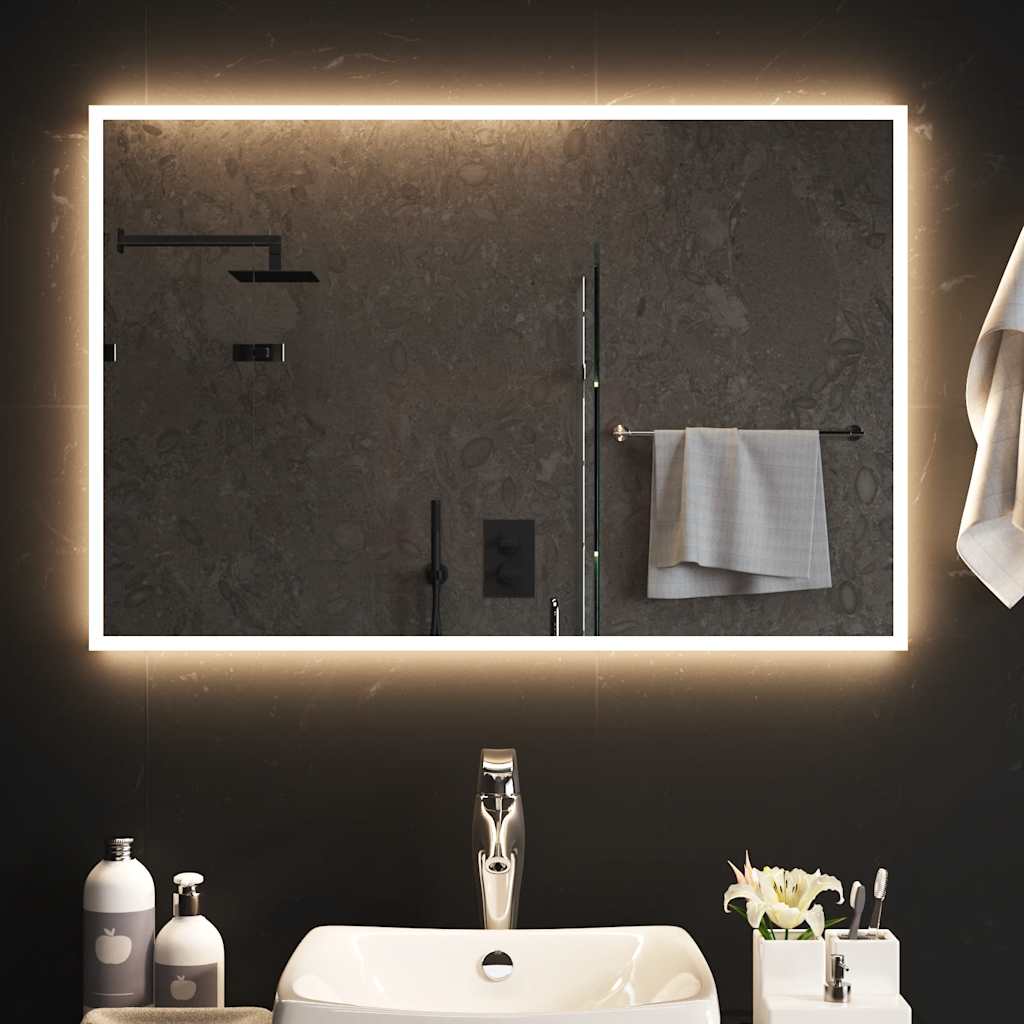 LED bathroom mirror