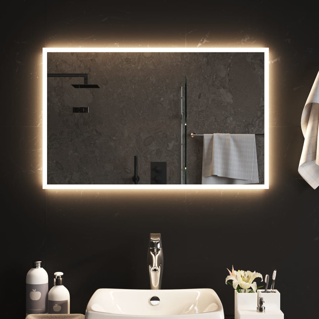 LED bathroom mirror