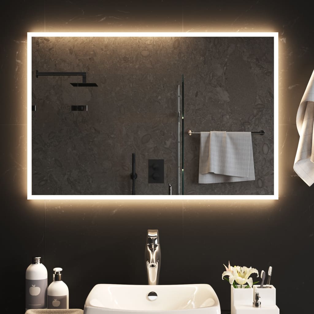 LED bathroom mirror