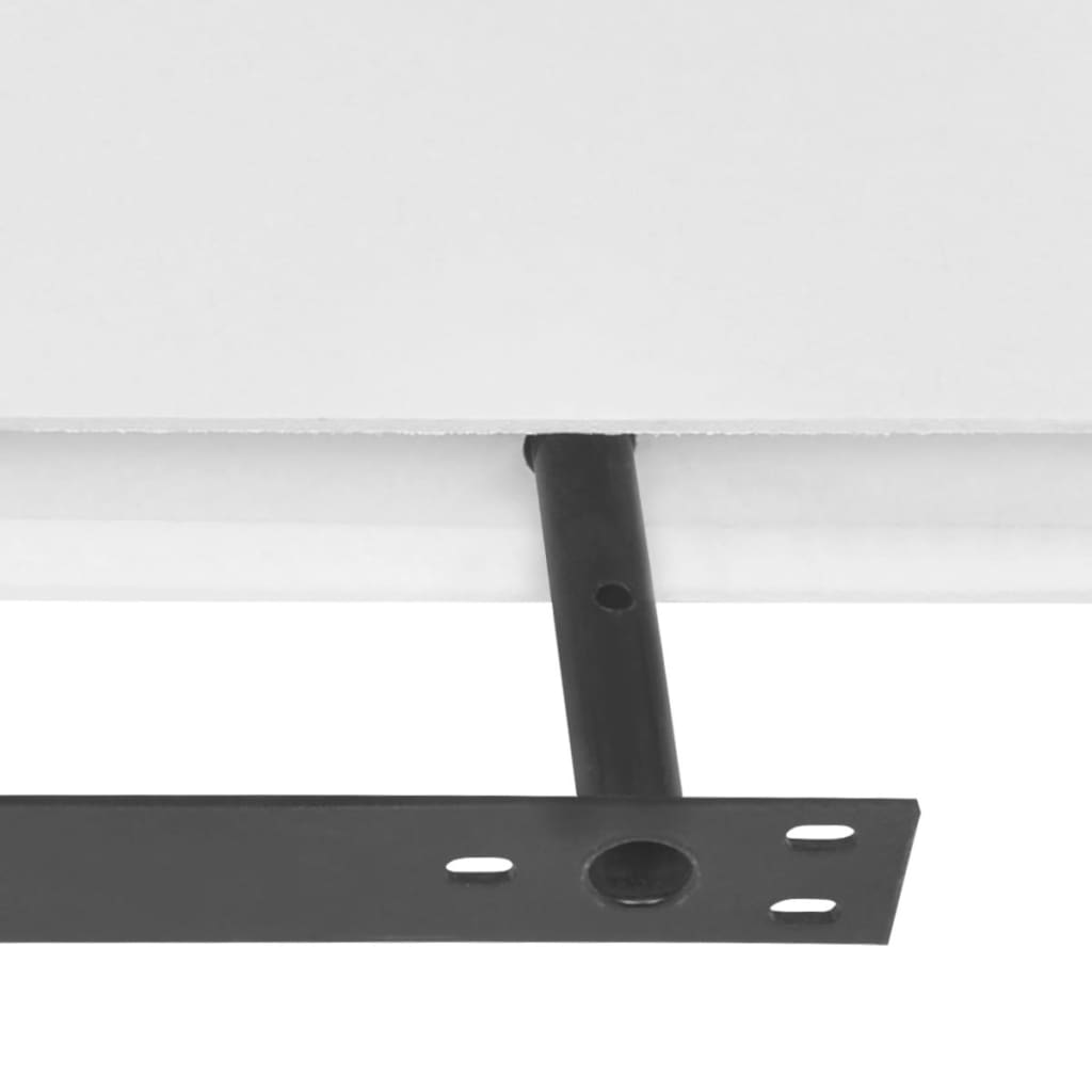 floating shelves white