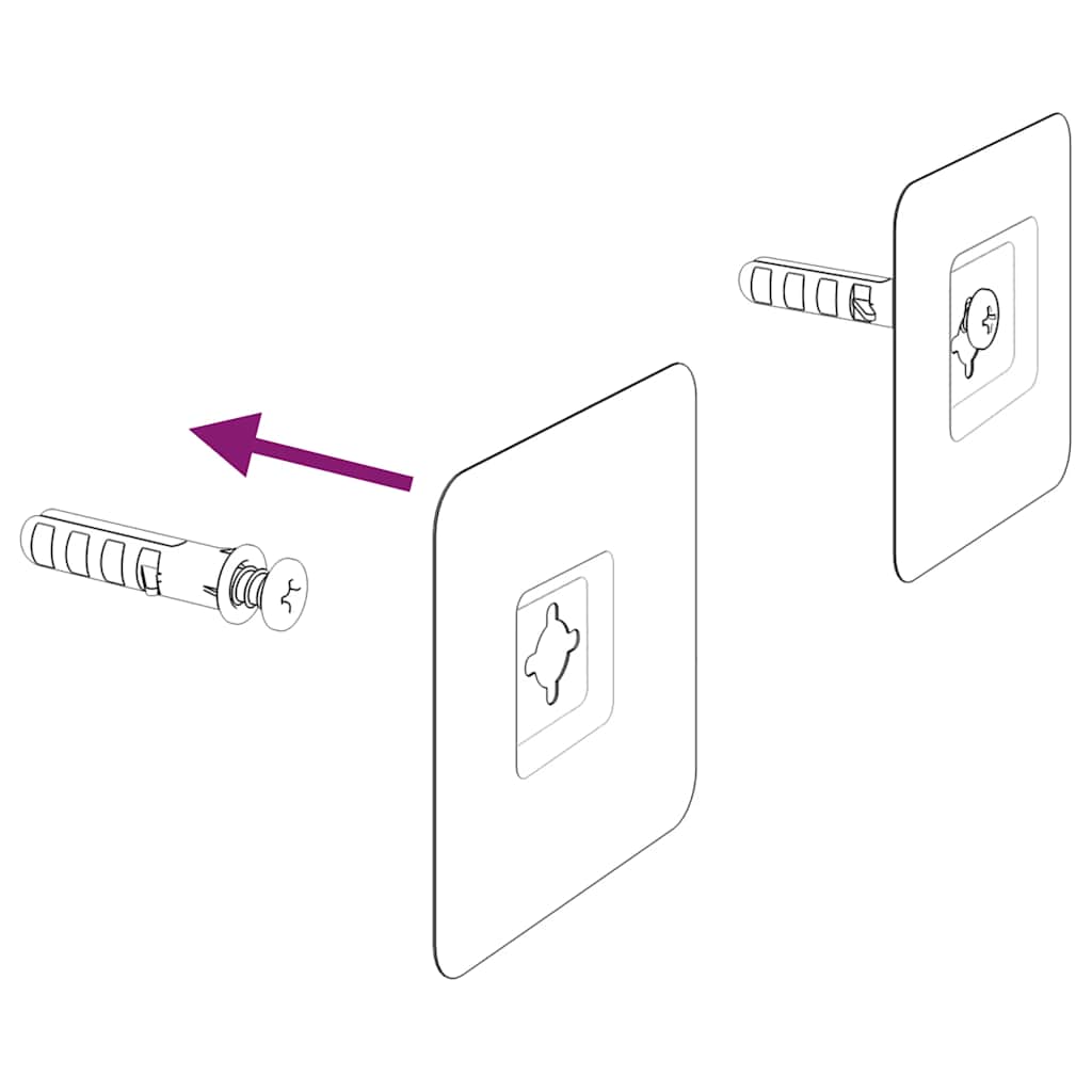 2 Row Dots LED bathroom mirror