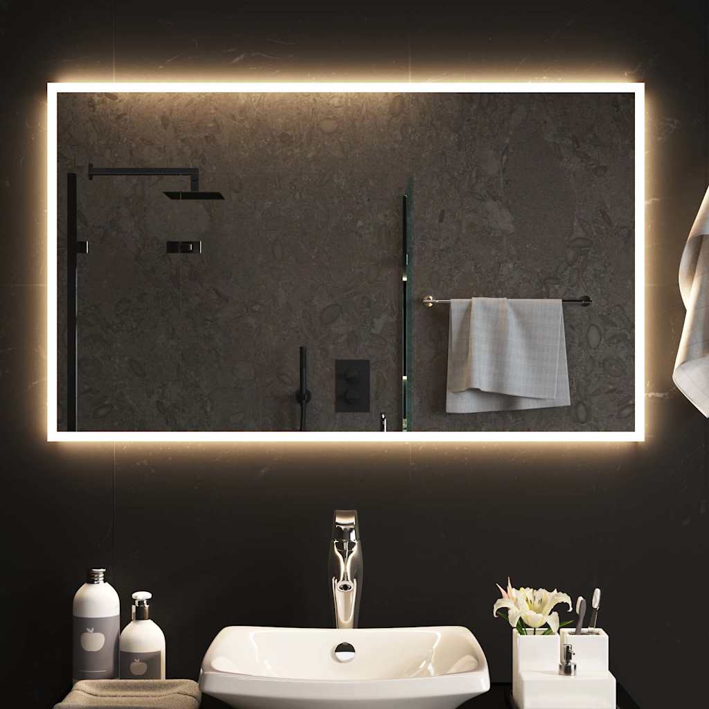 LED bathroom mirror